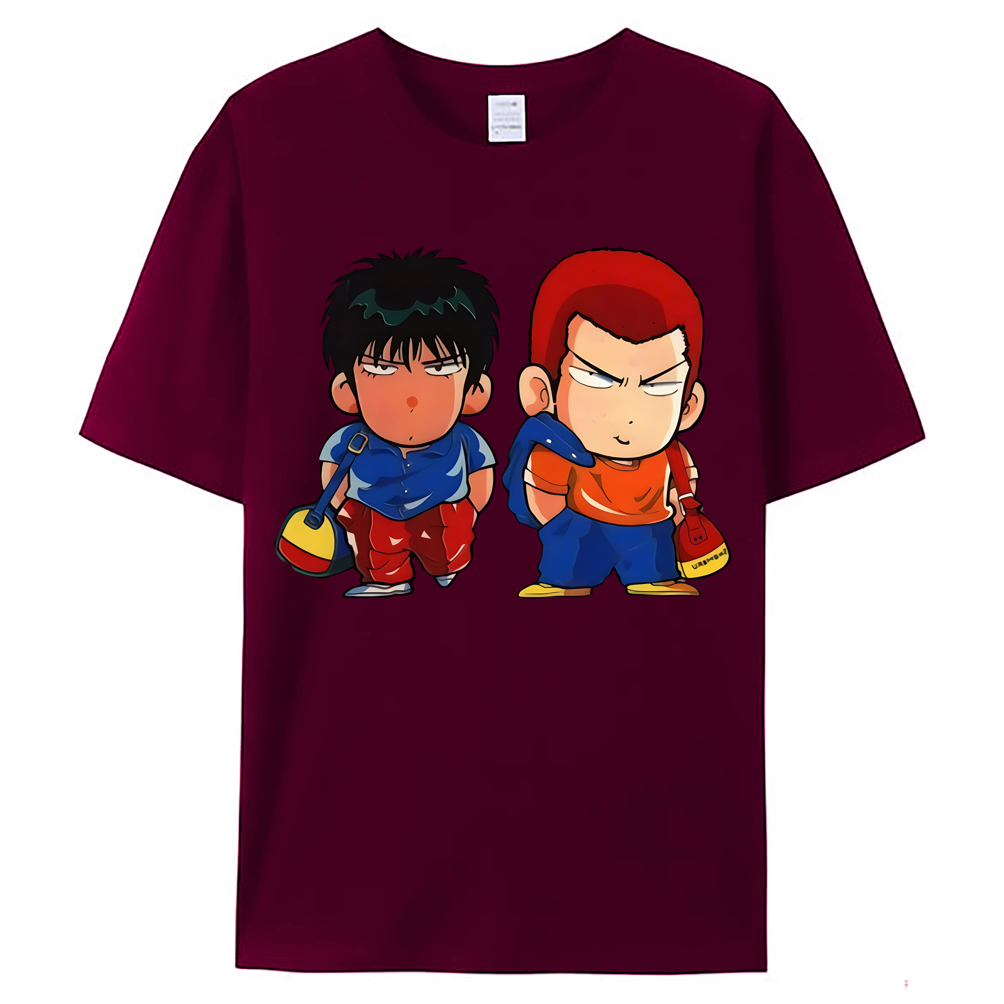 （画像用） SLAM DUNK／スラムダンク レディースカジュアルプリントTシャツ（綿100％）